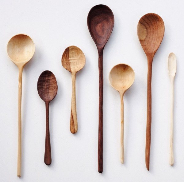 Carved spoons by Abigail Booth and Max Bainbridge