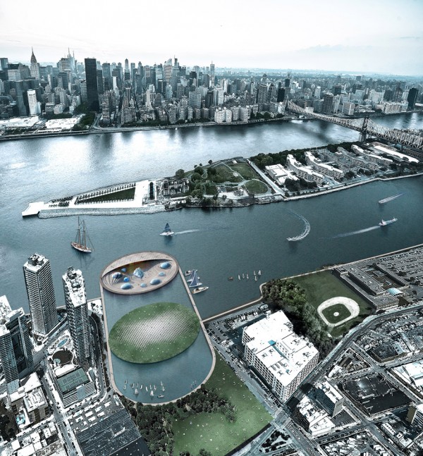 Aquarium concept competition for New York City win by Piero Lissoni