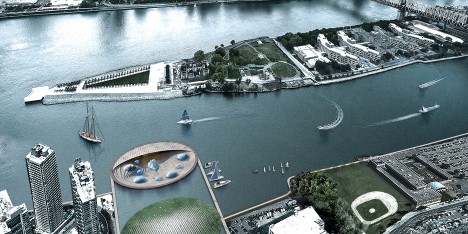 Aquarium concept competition for New York City win by Piero Lissoni