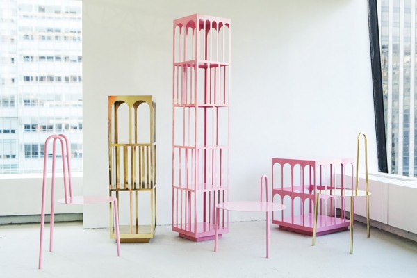 Outdoor furniture by Crosby Studios for New York Design Week 2016