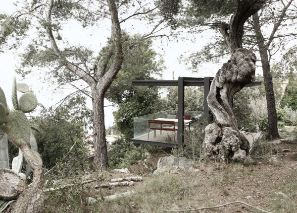 Spain pavilion viewpoint by Philipp Bretschneider of H5 Architekten in Mallorca, Spain