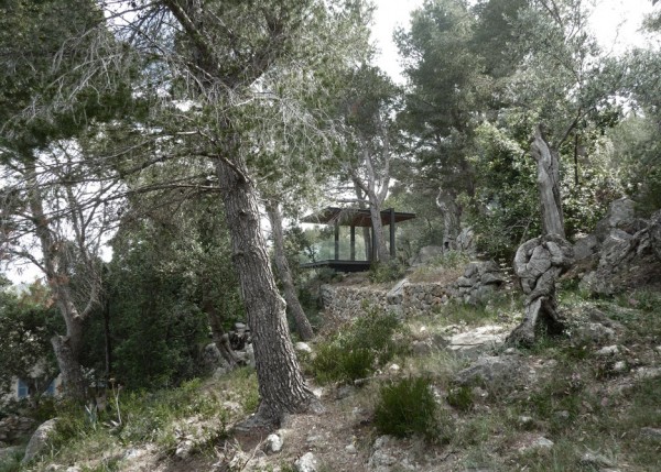 Spain pavilion viewpoint by Philipp Bretschneider of H5 Architekten in Mallorca, Spain