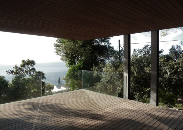 Spain pavilion viewpoint by Philipp Bretschneider of H5 Architekten in Mallorca, Spain