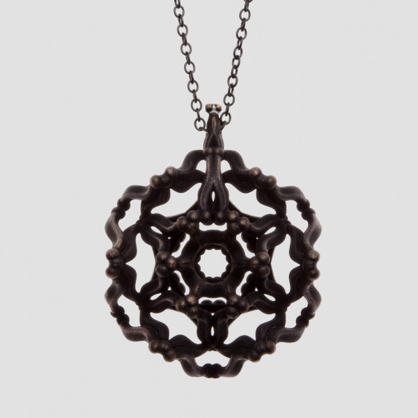 Primitiva Jewellery designed by Katrin Olina combines digital and bronze age techniques