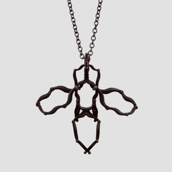 Primitiva Jewellery designed by Katrin Olina combines digital and bronze age techniques
