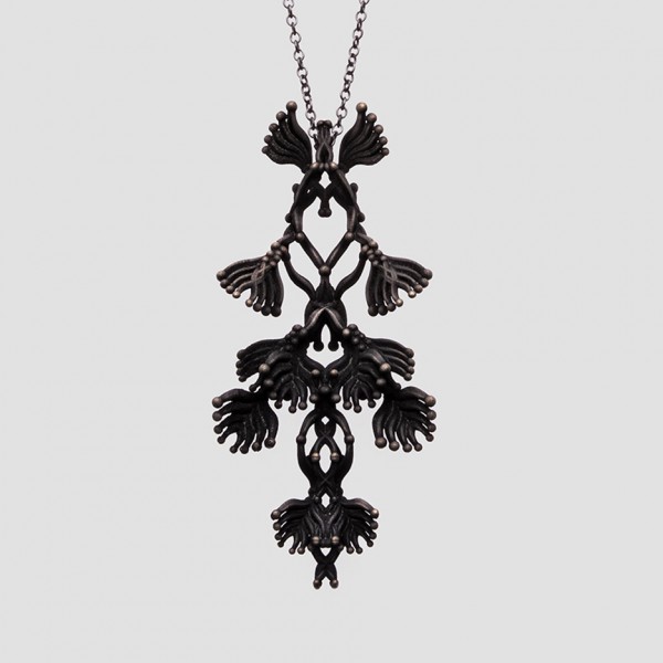 Primitiva Jewellery designed by Katrin Olina combines digital and bronze age techniques