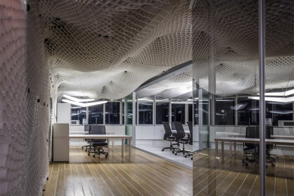 PRS office interior in Tel Aviv, Israel by Paritzki & Liani Architects