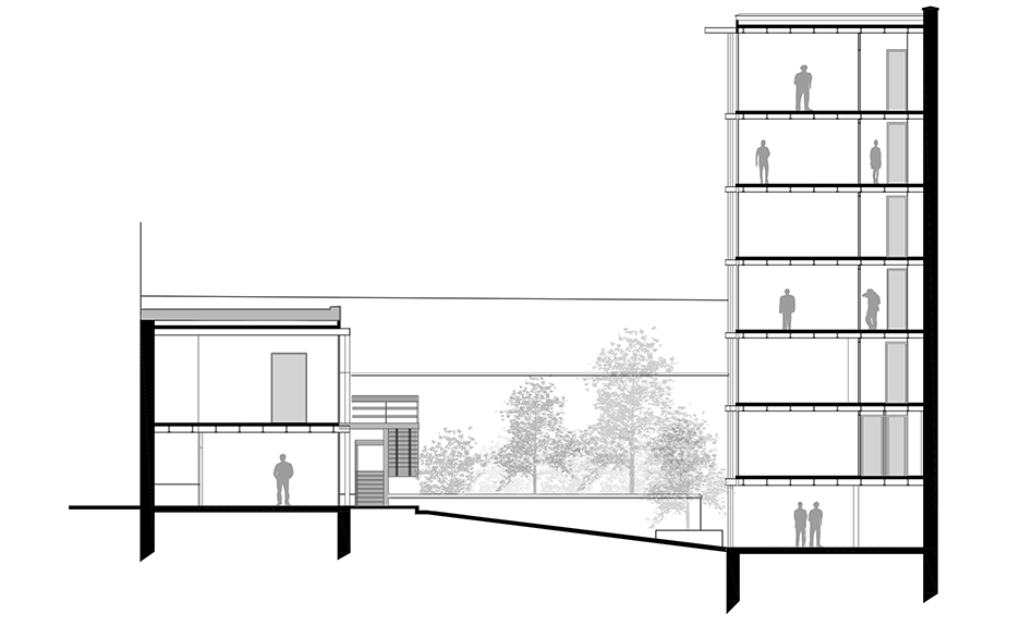 Psychiatric hospital extension in Paris by Atelier 2+1