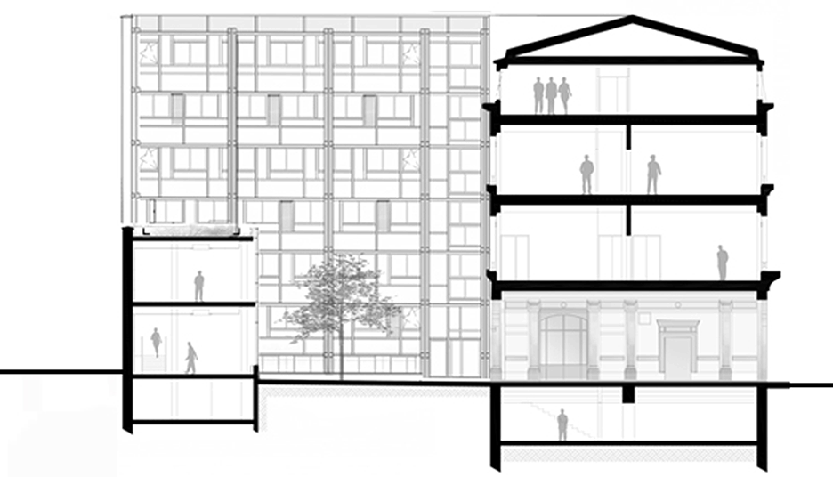 Psychiatric hospital extension in Paris by Atelier 2+1