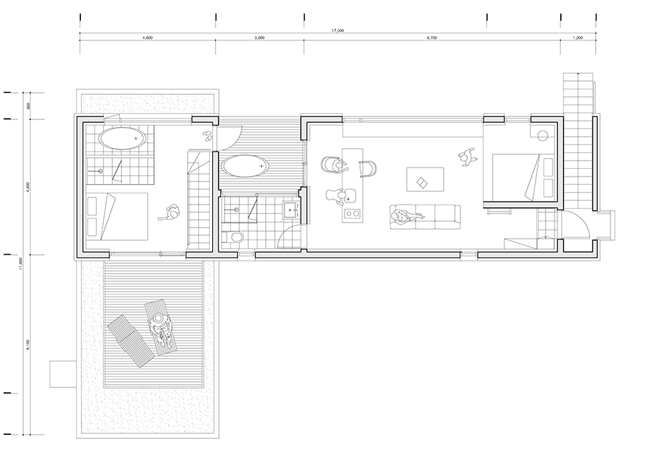 Holiday home on Jeju island in South Korea by Z Lab Studio