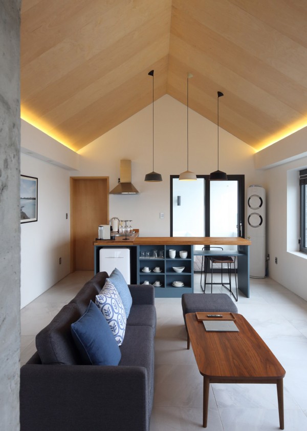 Holiday home on Jeju island in South Korea by Z Lab Studio