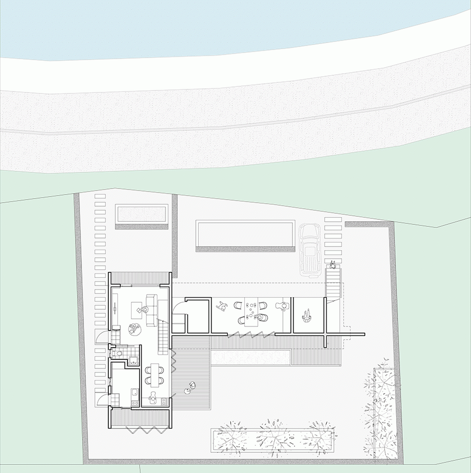 Holiday home on Jeju island in South Korea by Z Lab Studio