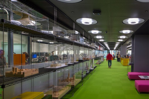 Architecture News: Rogers Stirk Harbour and Partners office interior in the Cheesegrater, Leadenhall Building London, UK