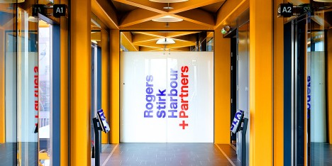Architecture News: Rogers Stirk Harbour and Partners office interior in the Cheesegrater, Leadenhall Building London, UK