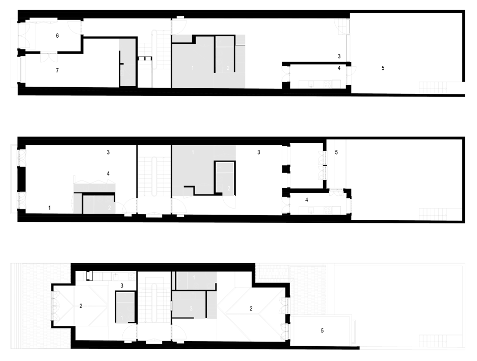 Santa Teresa townhouse renovation in Porto, Portugal by Joao Morgado
