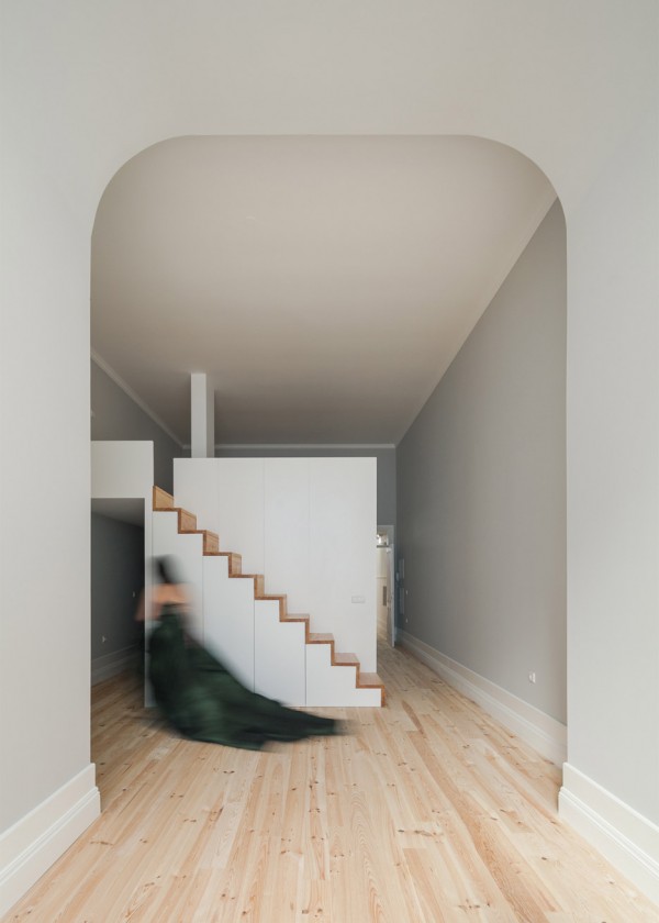 Santa Teresa townhouse renovation in Porto, Portugal by Joao Morgado