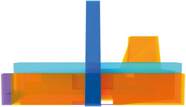 Tate modern new icon by Peter Saville, a graphic designer in London, UK