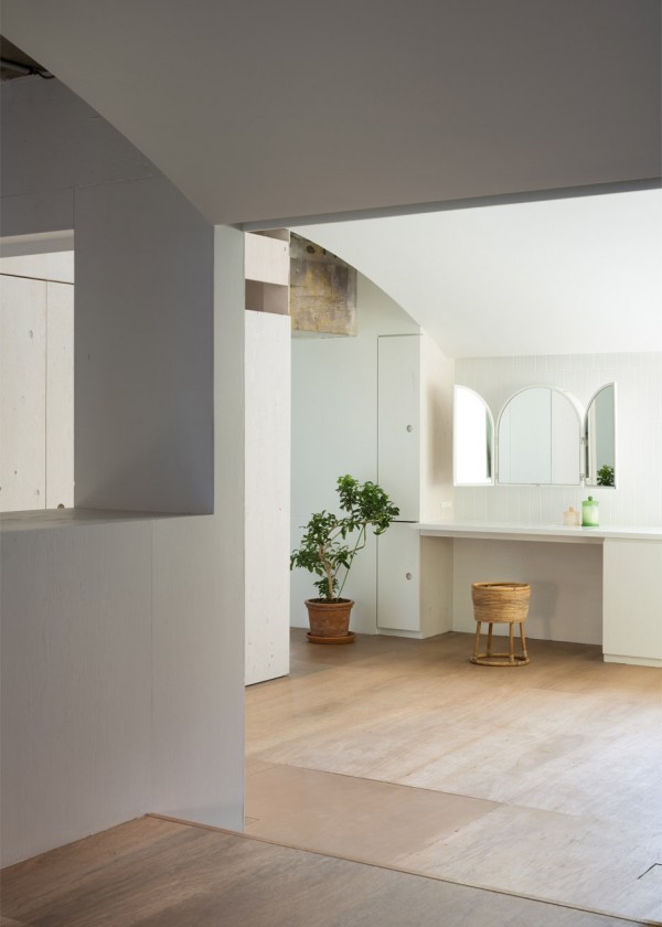 Team Living House by Masatoshi Hirai Architects Atelier, an apartment interior renovation in Tokyo, Japan