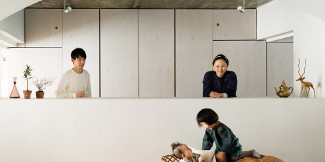 Team Living House by Masatoshi Hirai Architects Atelier, an apartment interior renovation in Tokyo, Japan