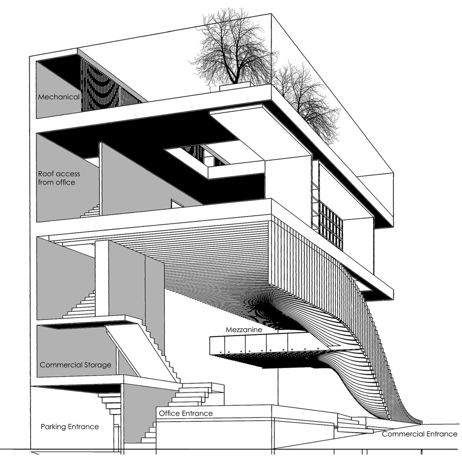 Termeh Office by Ahmad Bathaei & Farshad Mehdizadeh Architects