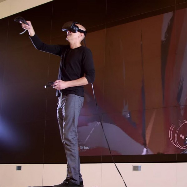 Technology and Design news: Tilt Brush virtual reality drawing by Google for the HTC Vive