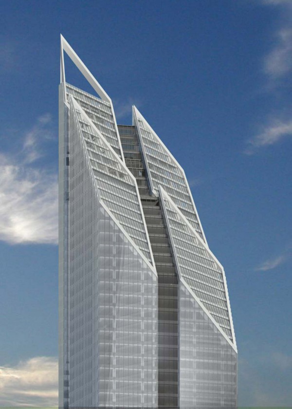 Foster and Partners 2 World Trade Center proposal in New York, USA