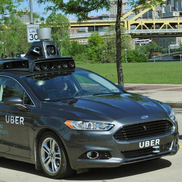 Uber is testing a driverless taxi on the streets of Pittsburgh