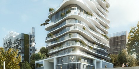 Architecture news: UNIC housing block in Paris, Franc by MAD studio