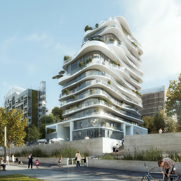 Architecture news: UNIC housing block in Paris, Franc by MAD studio