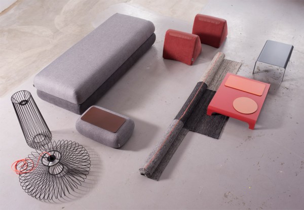 Urban Nomad sofa designed by Anikó Rácz for Hannabi
