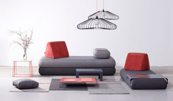 Urban Nomad sofa designed by Anikó Rácz for Hannabi