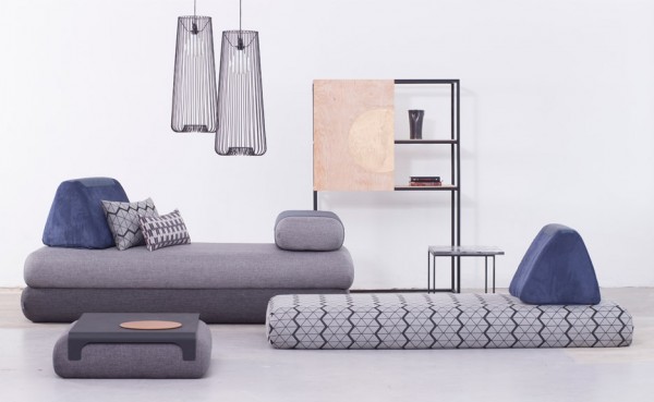 Urban Nomad sofa designed by Anikó Rácz for Hannabi