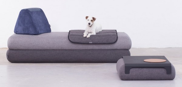 Urban Nomad sofa designed by Anikó Rácz for Hannabi
