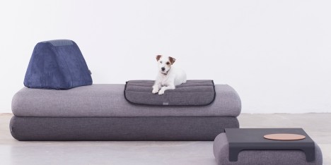 Urban Nomad sofa designed by Anikó Rácz for Hannabi