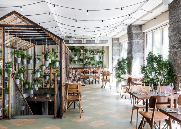 Väkst Nordic restaurant interior by Genbyg in Copenhagen, Denmark