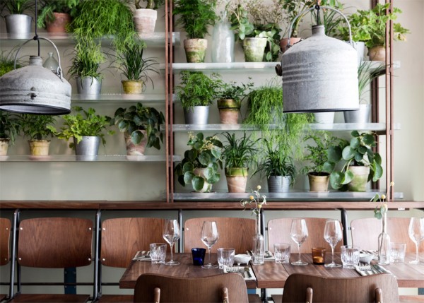 Väkst Nordic restaurant interior by Genbyg in Copenhagen, Denmark