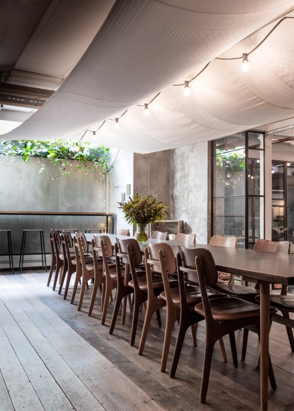 Väkst Nordic restaurant interior by Genbyg in Copenhagen, Denmark