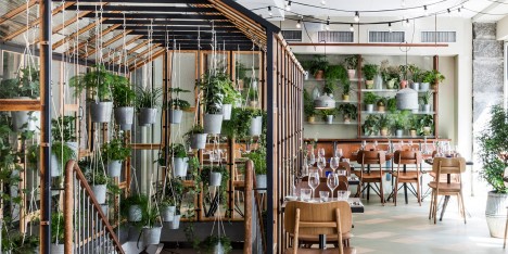 Väkst Nordic restaurant interior by Genbyg in Copenhagen, Denmark