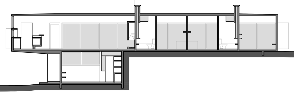 Valeria house by Liciano Kruk and Maria Victoria Besonias which is built in a forest near Buenos Aries