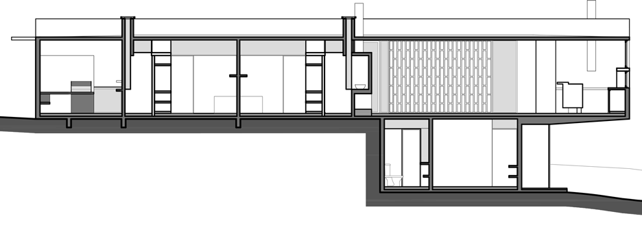 Valeria house by Liciano Kruk and Maria Victoria Besonias which is built in a forest near Buenos Aries