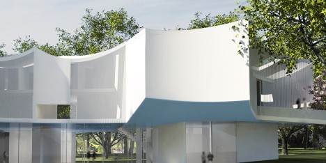 Steven Holl arts centre in Pennsylvania