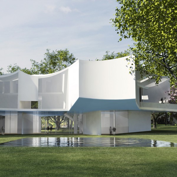Steven Holl arts centre in Pennsylvania