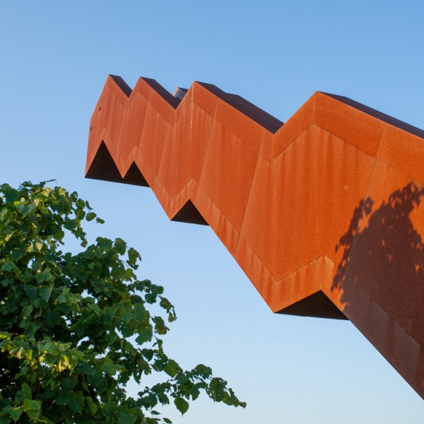 Gravity-defying staircase by Close to Bone climbs up into the sky