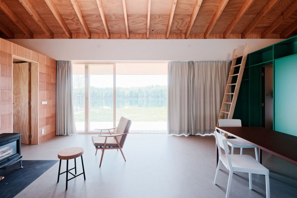The Lake House project by JRKVC Architects in Slovakia