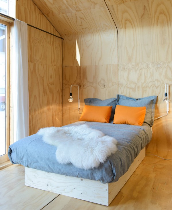 wikkelhouse is a cardboard modular building system by fiction factory in the Netherlands