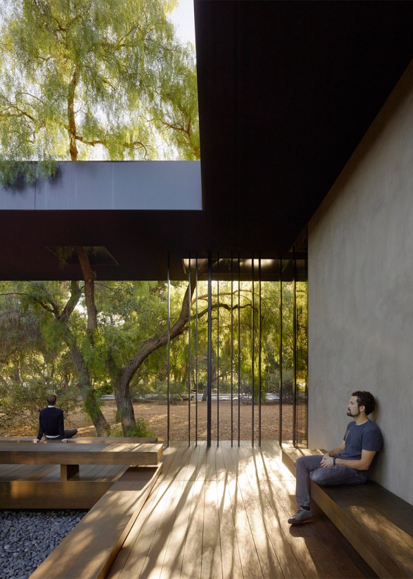 Windhover Contemplative Retreat by Aidlin Darling Design at Stanford University in California, USA
