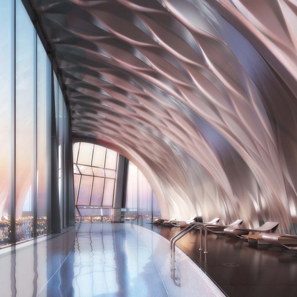 Zaha Hadid's One Thousand Museum residential tower in Miami