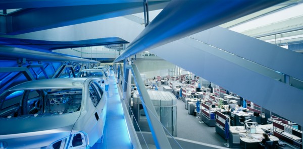 BMW Central Building by Zaha Hadid