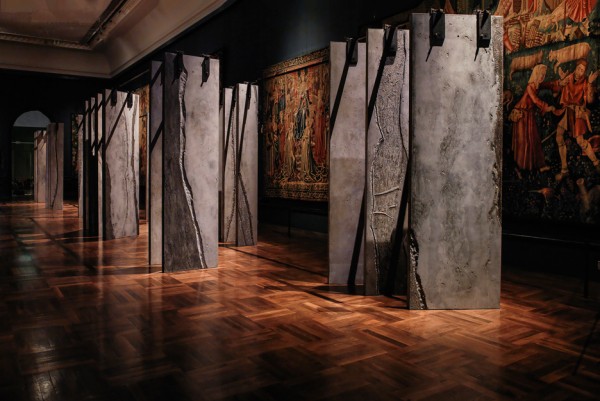 Irish Design 2015 Ogham Wall insallation