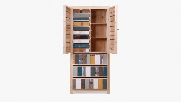 Scrapwood furniture by Piet Hein Eek